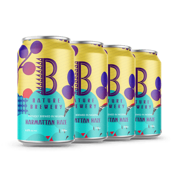 Bature Brewery: Harmattan Haze New England IPA 4 cans